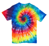 Image of Tie Dye T-Shirt - Classic Rainbow Spiral - Psychedelic Shirt