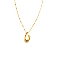 Image 1 of Makau Hawaiian Fish Hook Necklace Gold
