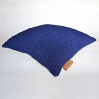 Image 2 of Kumo Cushion Cover - Sapphire Blue Square