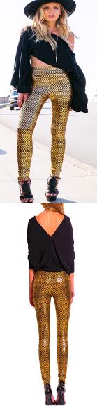 Image of Slayed - Gold Member Leggings