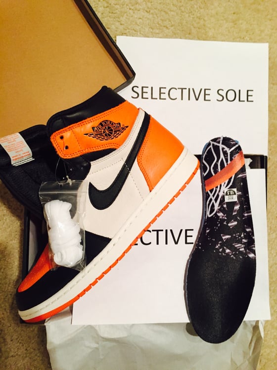 Image of Nike Air Jordan 1 Retro High OG “Shattered Backboard”