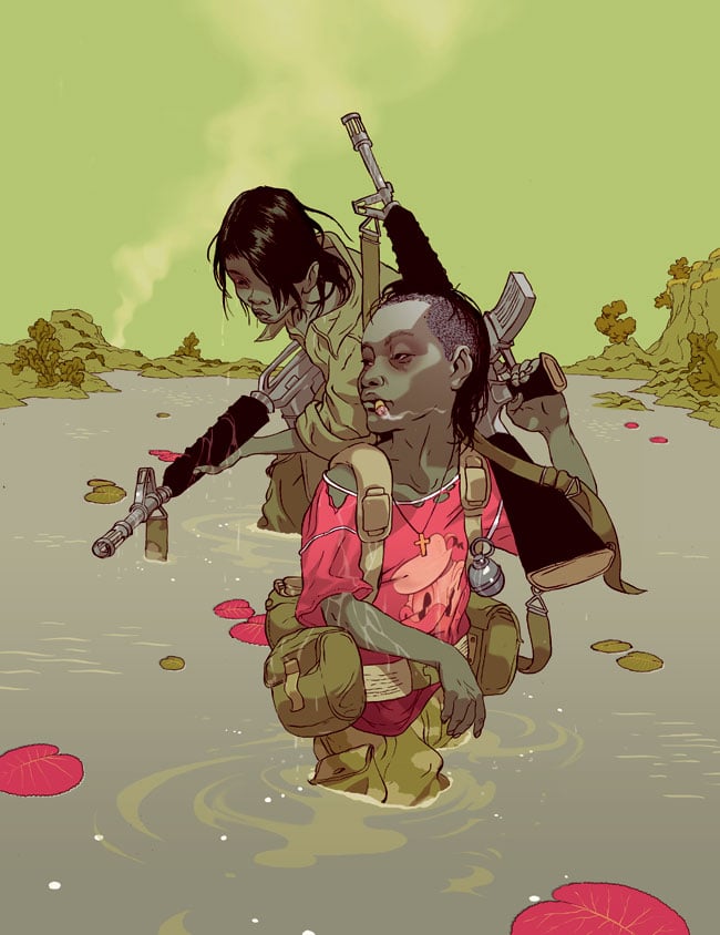 Image of Tomer Hanuka's ‘From God’s Mountain’ (Gallery Edition) 