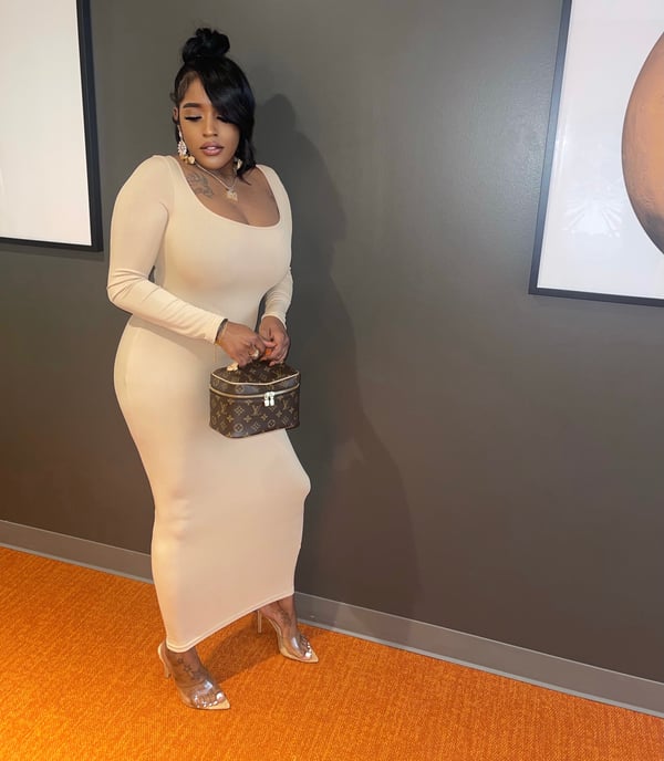 Image of Nude Long | Dress