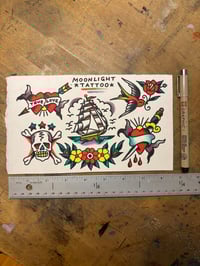 Mini 8.5x5" Flash Sheet 