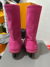 Image 7 of TEDDY HEEL BOOTS