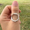 Molten Halo Ring