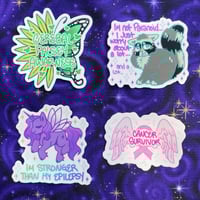 Awareness Stickers Pt6