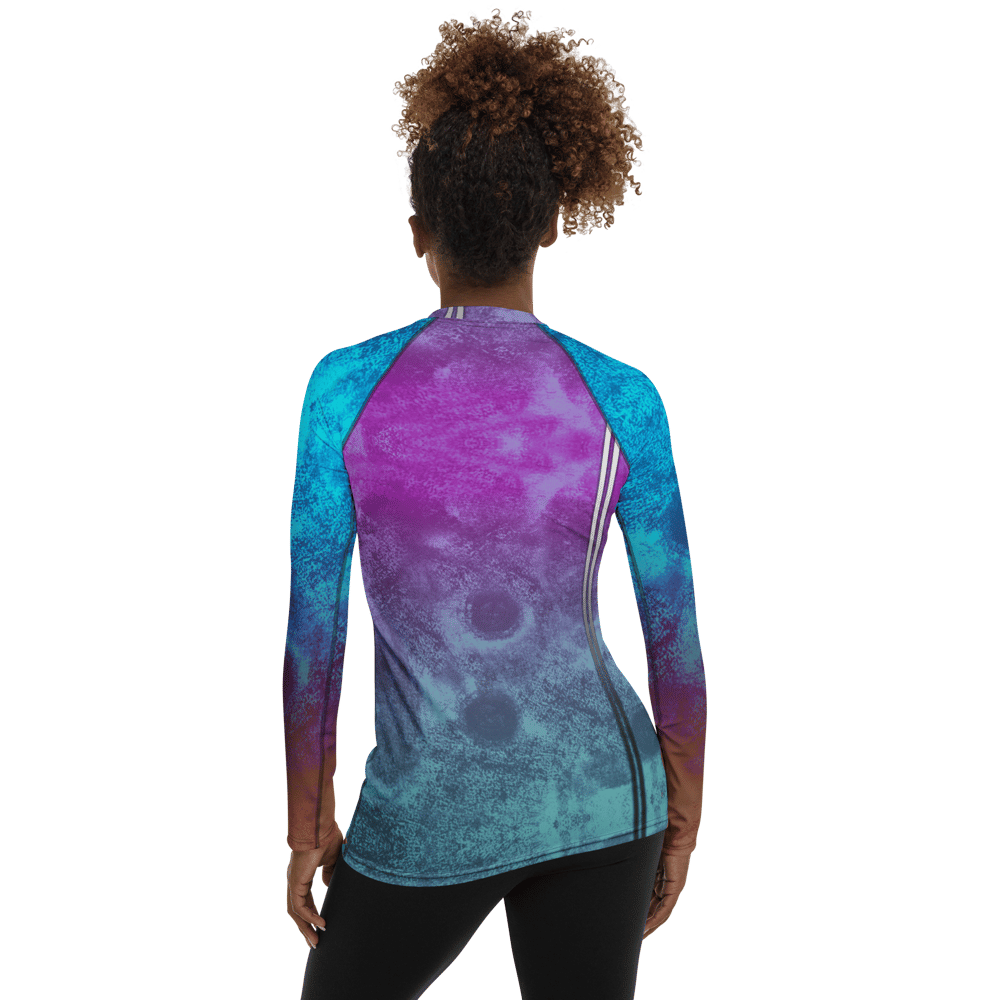 Image of Abstract Autumn Women's Rash Guard