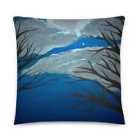 Image 2 of Night Sky throw pillow 