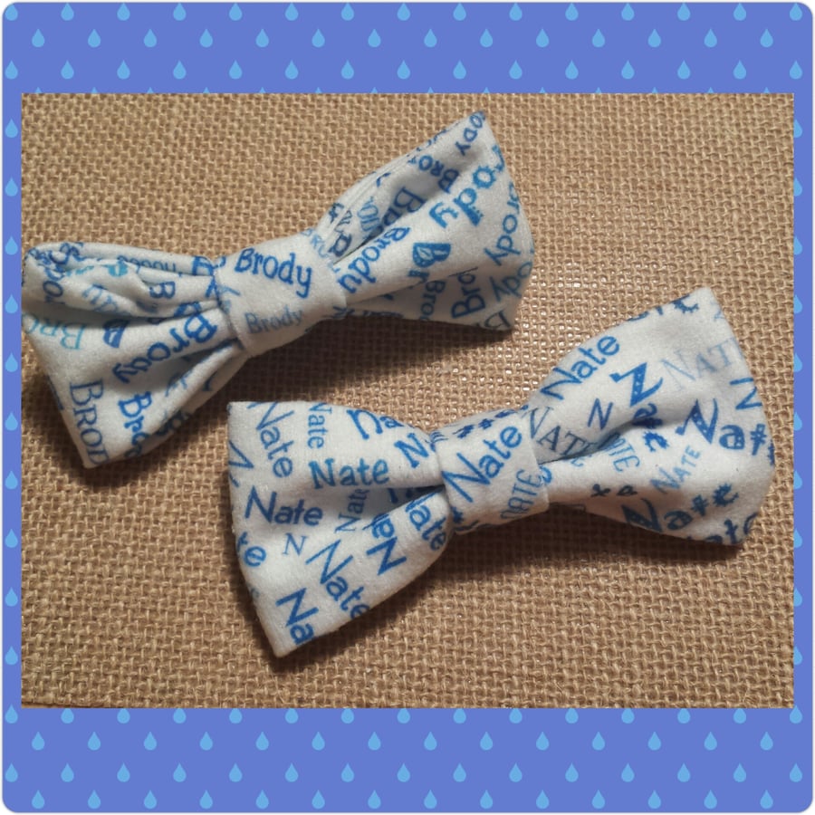 Image of Personalized Name Bowtie