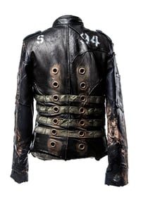 Image 4 of Junker Designs Men's Leather Officer's Jacket