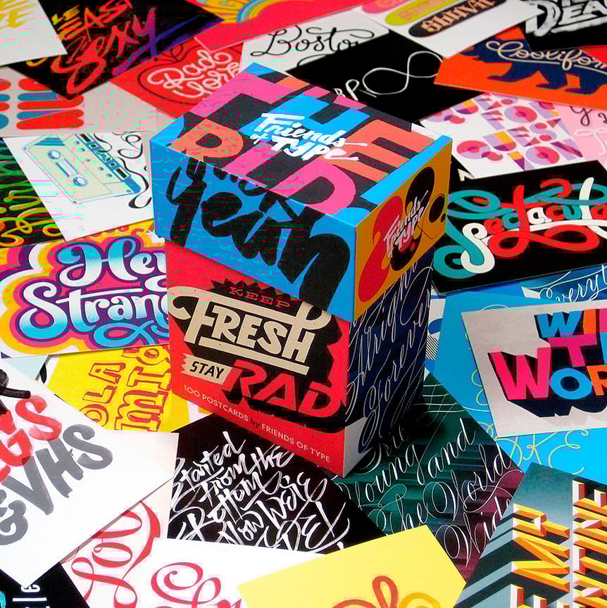 Friends of Type — Keep Fresh, Stay Rad: Box set