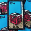 "El DJ" Lotería Patch