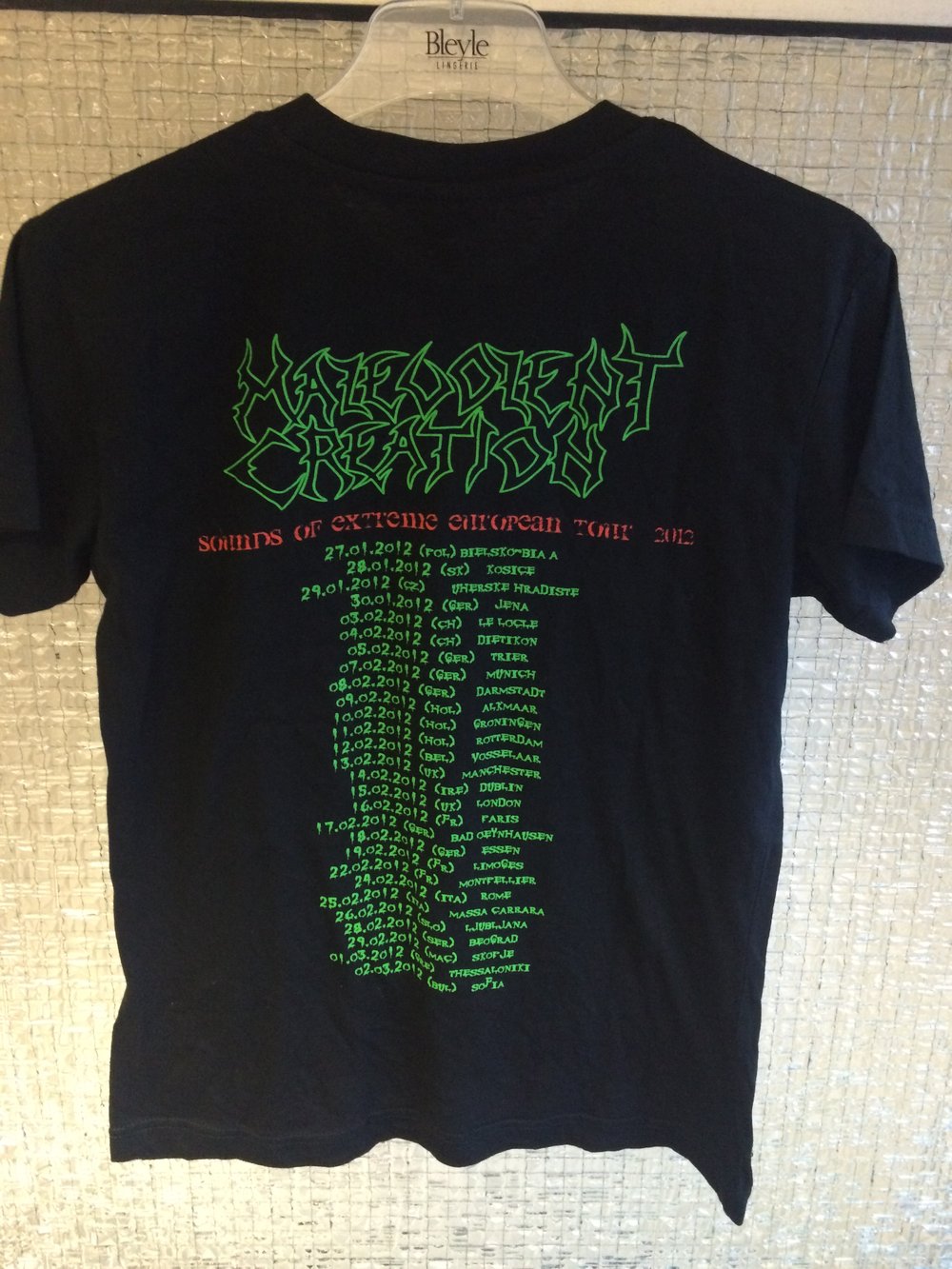 MALEVOLENT CREATION - Green Logo - T-Shirt / GIRLIE