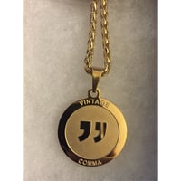 Image 1 of Gold Vintage unisex Comma Chains