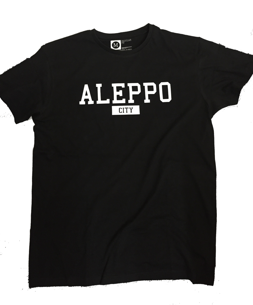 Image of Aleppo City Black T-shirt