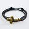 Image of Gothic Cross Leather Bracelet