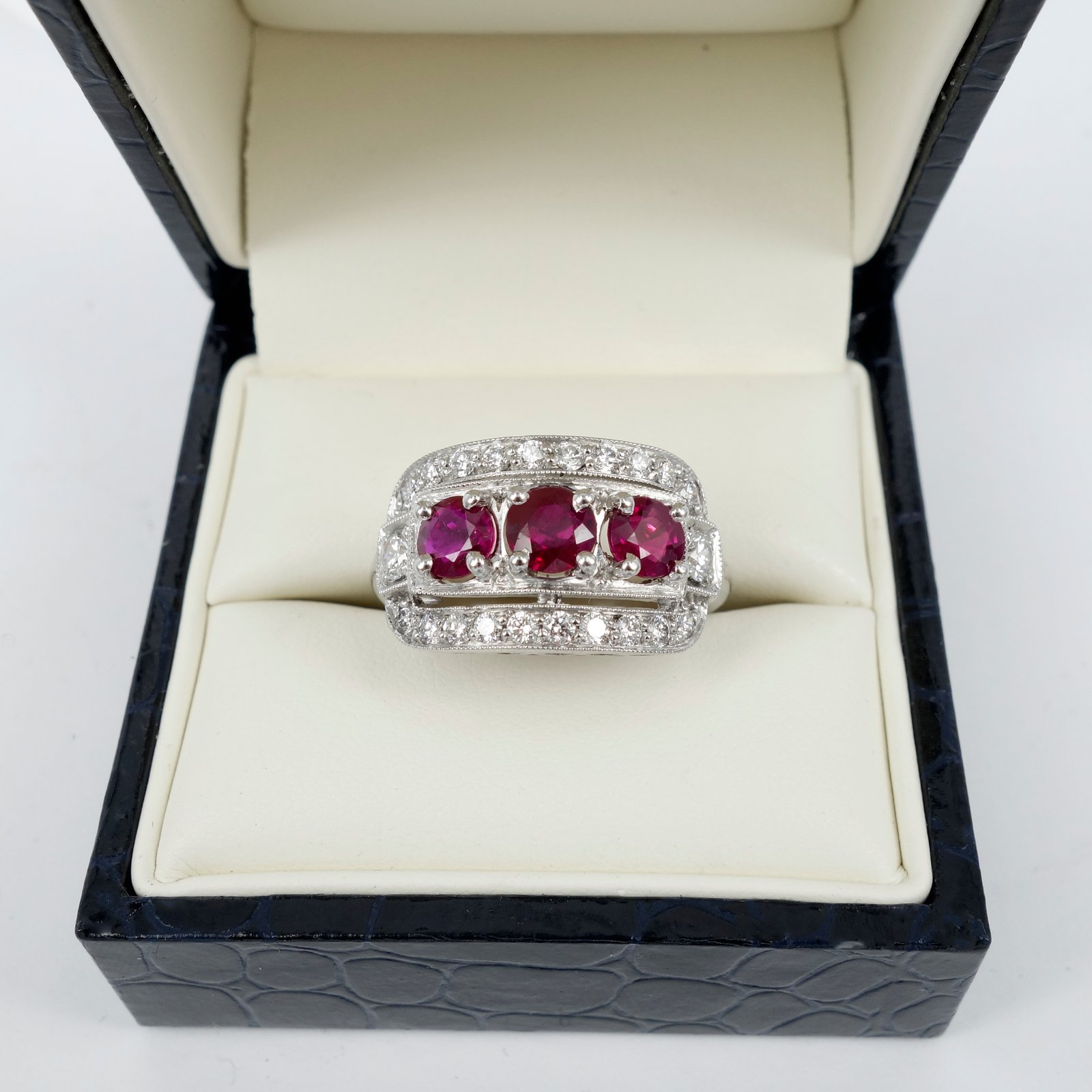 Diamond and deals ruby ring designs