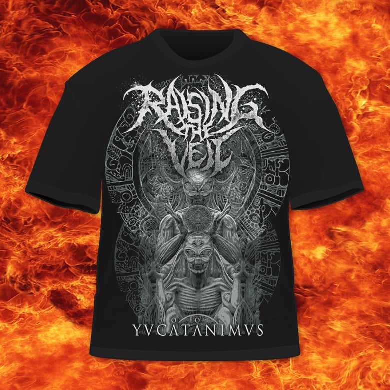 Image of RAISING THE VEIL - YUCATANIMVS - T-SHIRT