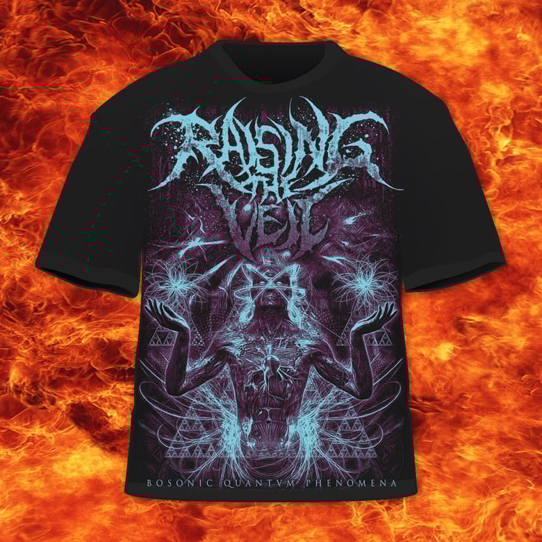 Image of RAISING THE VEIL - BOSONIC QUANTVM PHENOMENA - T-SHIRT