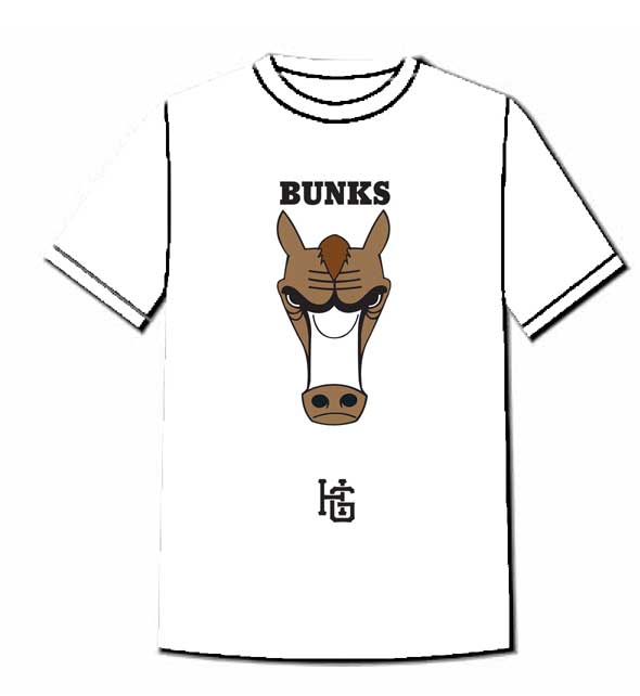 Image of White Bunks Horse Tee