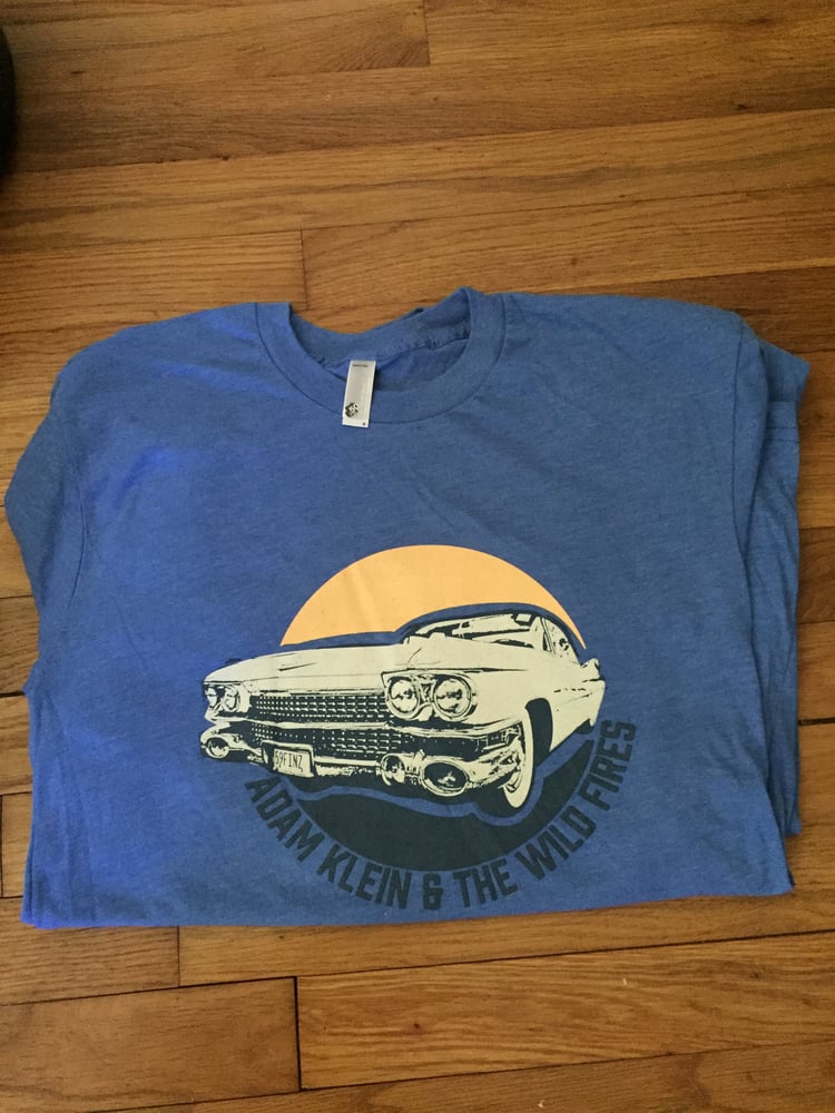 Image of Adam Klein & The Wild Fires "DeVille" T-shirt 