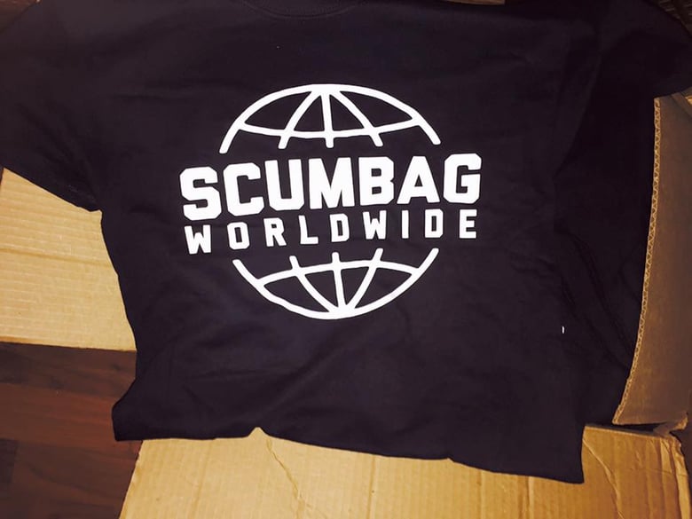 Image of Scumbag Worldwide Logo Tee