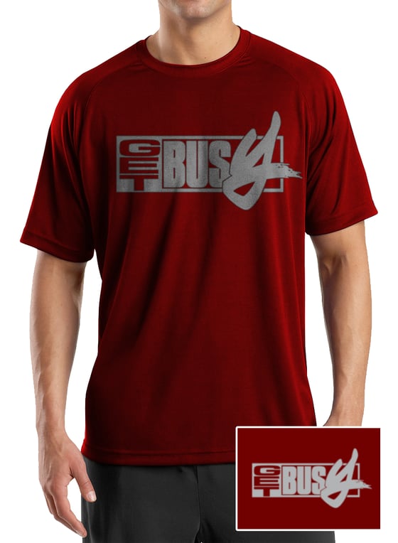 Image of T.Shirt GET BUSY Bordeaux
