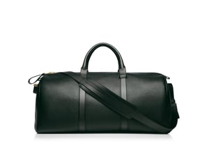 Image of TOM FORD BUCKLEY LEATHER DUFFLE BAG & LEATHER TOILETRY CASE