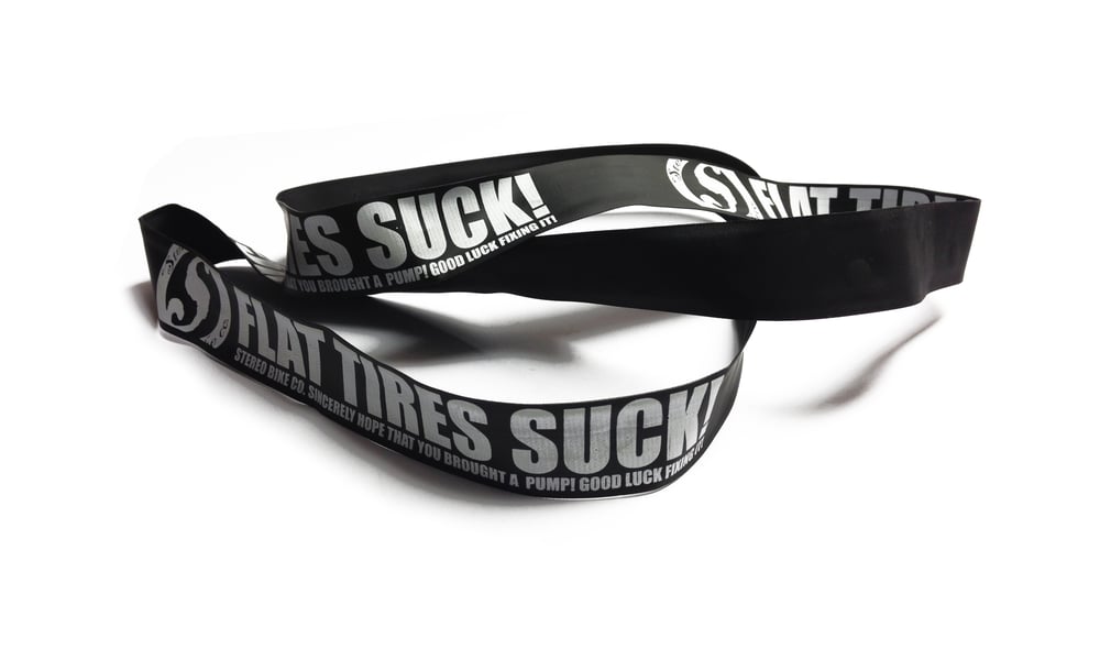 Image of Strobmx "Flat Tire Sucks" Rim Strips