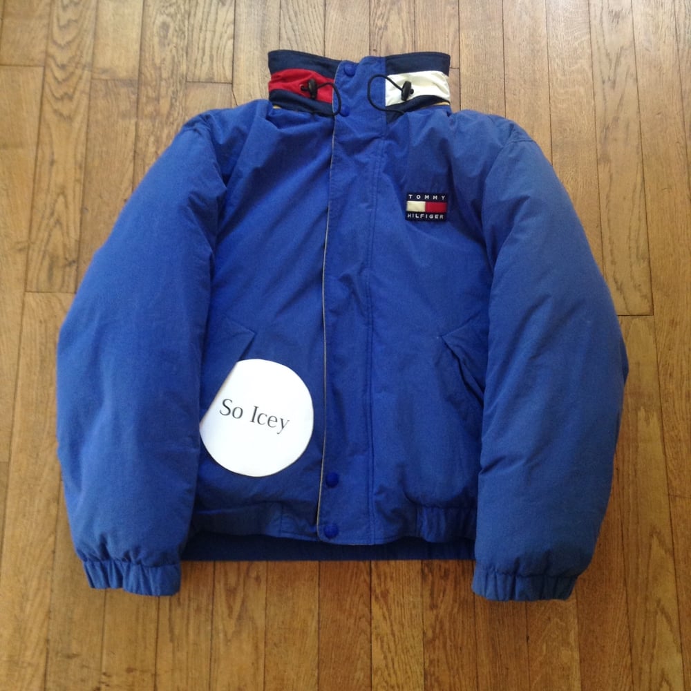 Image of Tommy Hilfiger blue jacket