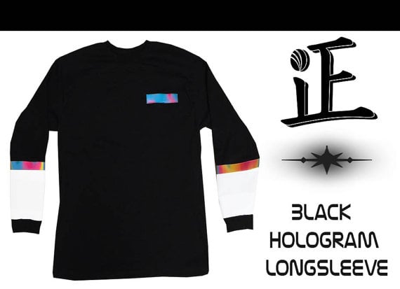 Image of Black Hologram Longsleeve
