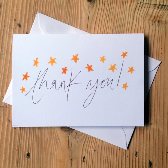 Image of Thank you card