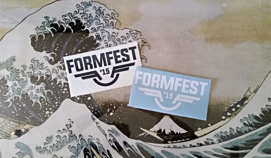 Image of FormFest 2015 Vinyl - 8"x4"
