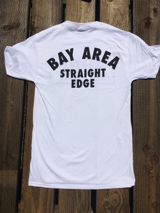 Image of Pure - "Bay Area Straight Edge" White Shirt