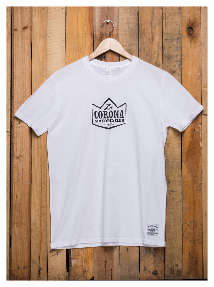 Image of LA CORONA LOGO (White) 