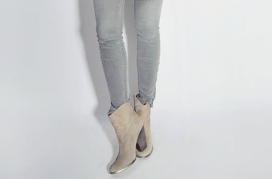 Image of Suede Ankle Boots