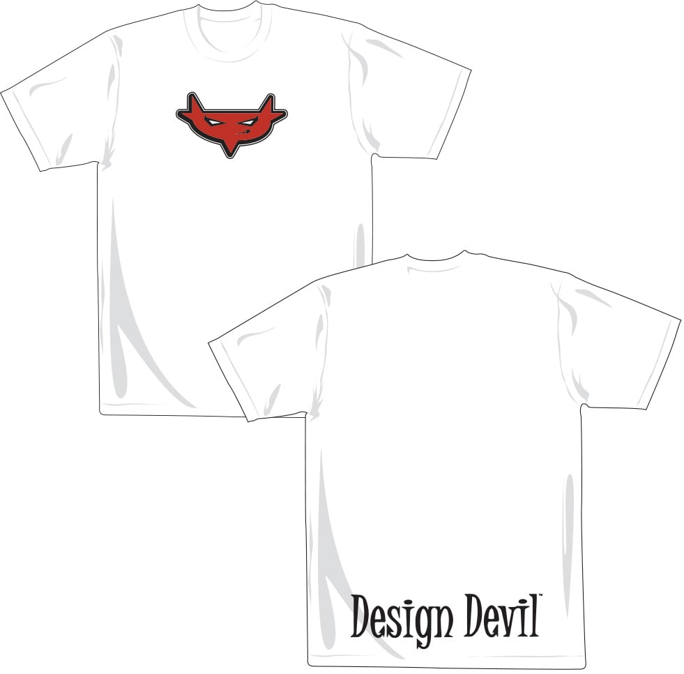Image of Design Devil T-Shirt (White)