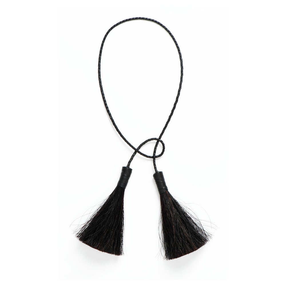 Image of Double Tassel Lariat Necklace (also available as BELT)