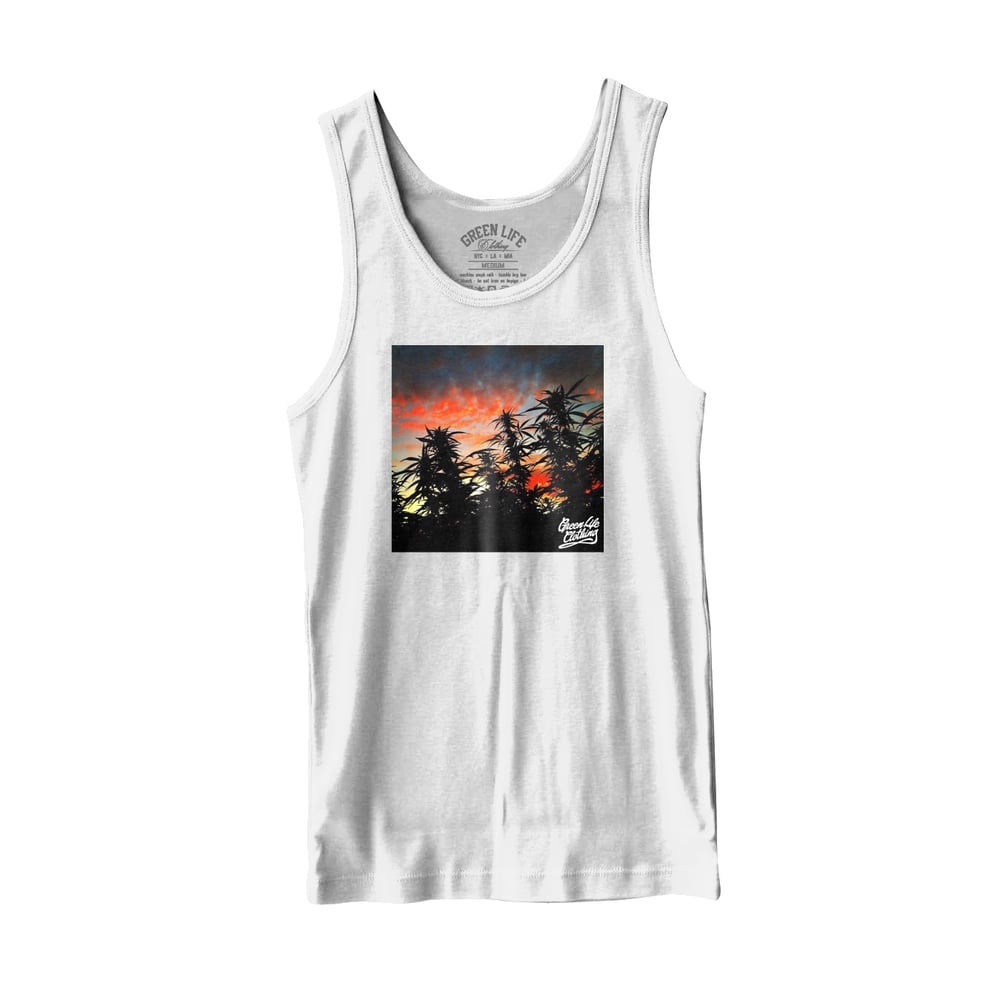 Image of The GreenLife Sunset Tank in White