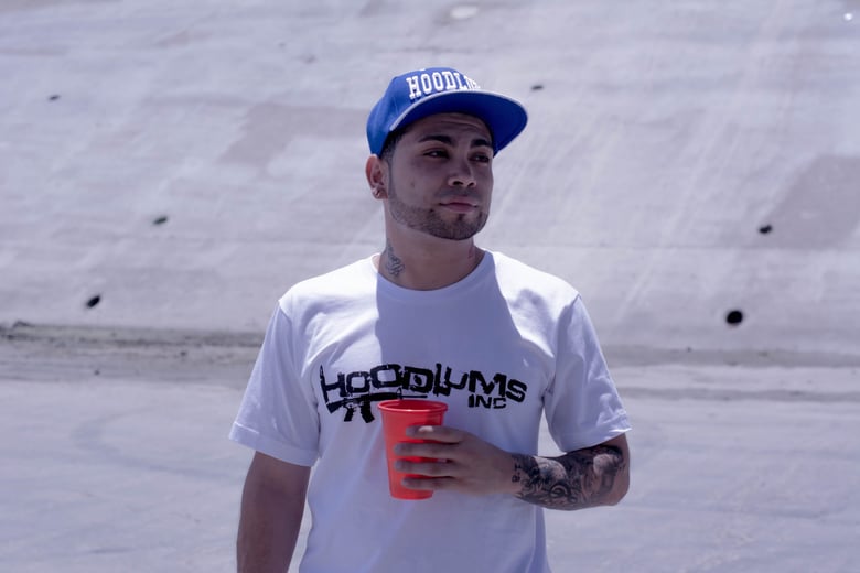 Image of White Hoodlums Tee