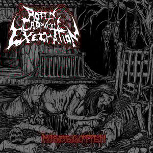 Image of ROTTEN CADAVERIC EXECRATION "MISBEGOTTEN" CD