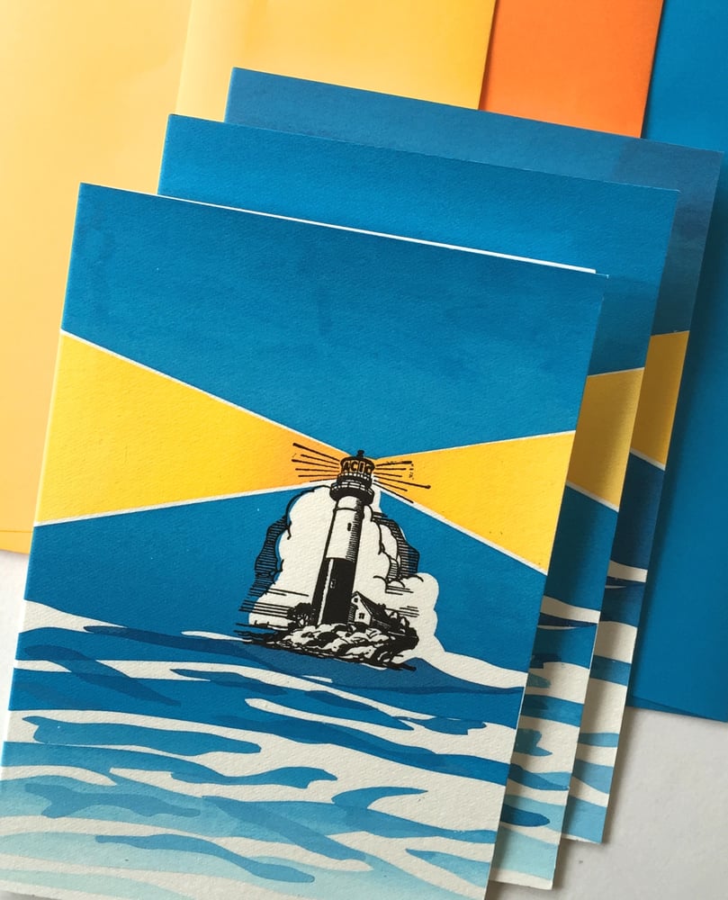 Image of Lighthouse (set of 3 cards)