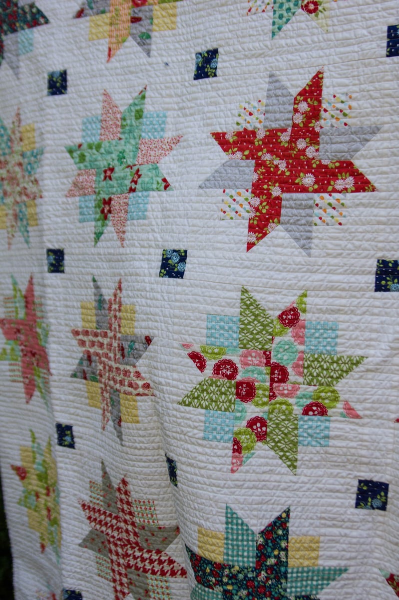 KrisRunner — Summertime Sunburst Quilt PDF Pattern ONLY