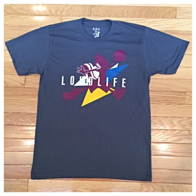 Image of *Limited Edition Air Louie "SkunkMan" Tee (grey)