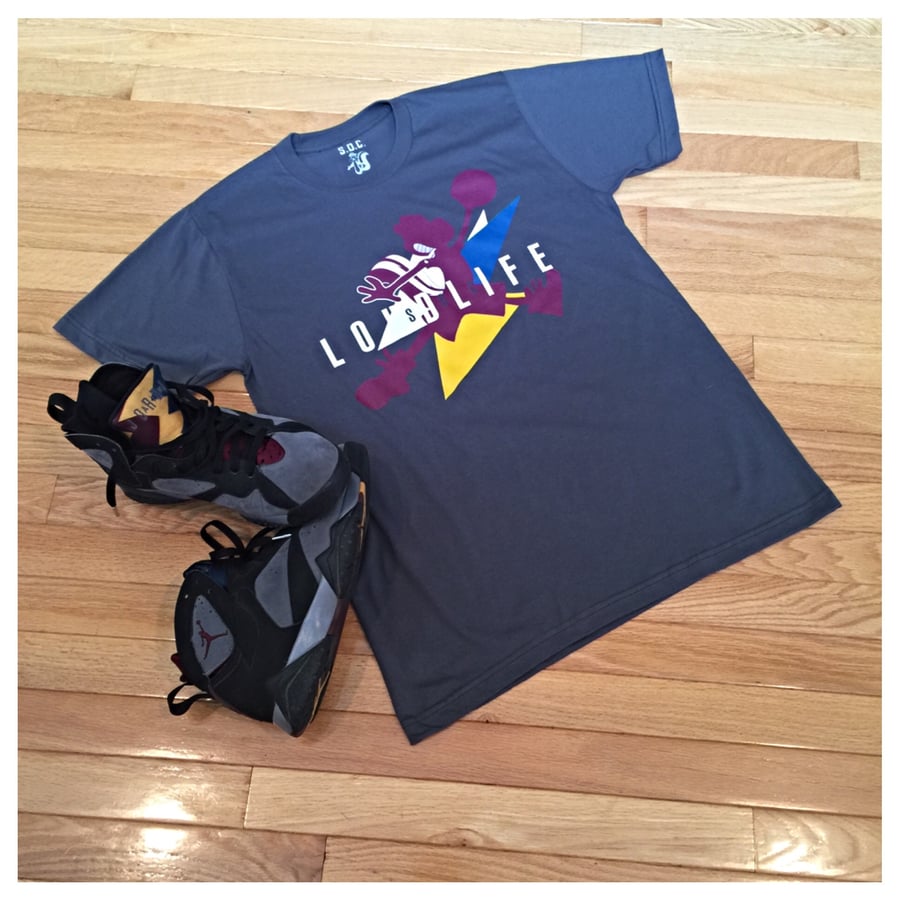 Image of *Limited Edition Air Louie "SkunkMan" Tee (grey)