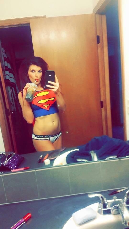 Image of Super Girl Selfie