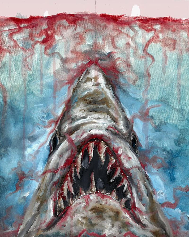 Image of Jaws (8x10 art print)