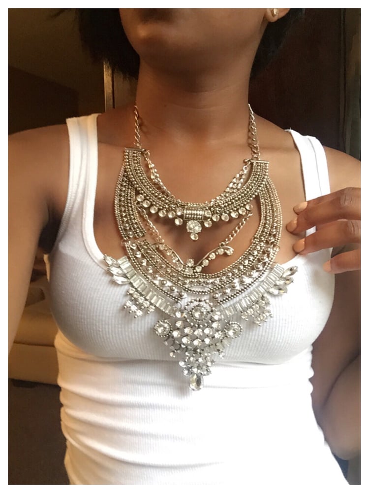 Image of Bohemian Collar Statement Necklace
