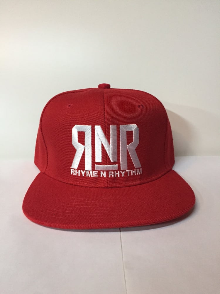 Image of RNR - Snapback - RED AND WHITE 